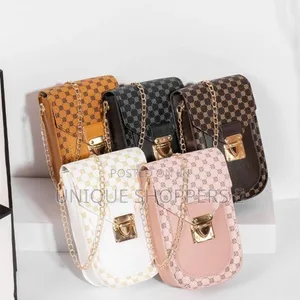 Geometric Pattern Phone Bag/ Cross Body Bag