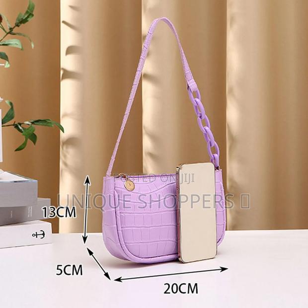 Crocodile Pattern Underarm Fashion Bag* - thumbnail 2