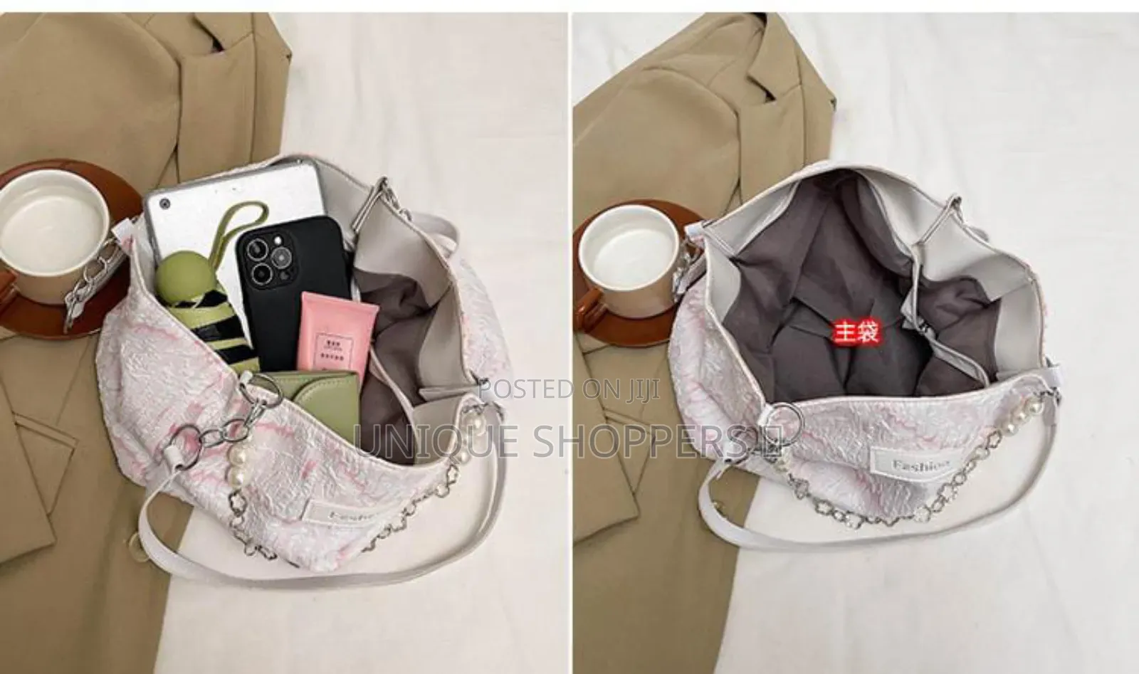 All Seasion Fashion Pearl Hand/Tote Bag*