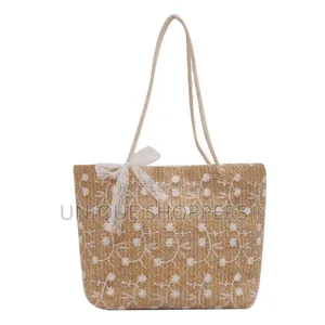 Straw Braided Women Handbag*