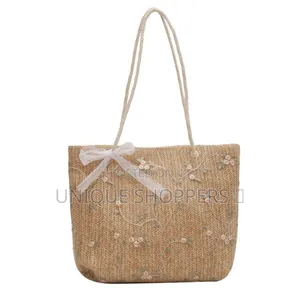 Straw Braided Women Handbag*