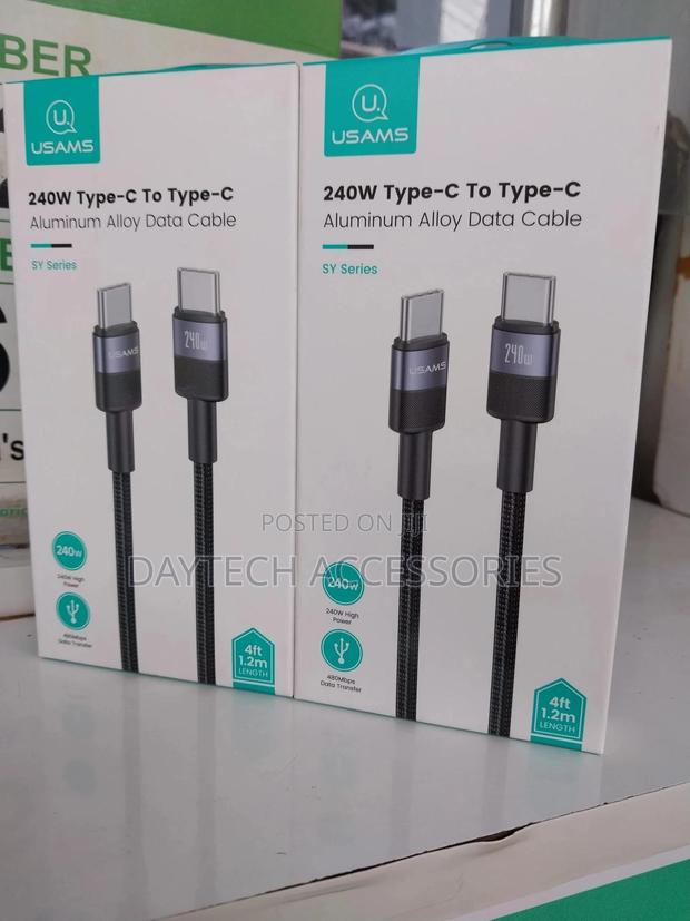 Usams Sj727 240w Usb-C / Type-C to Usb-C 1.2m
