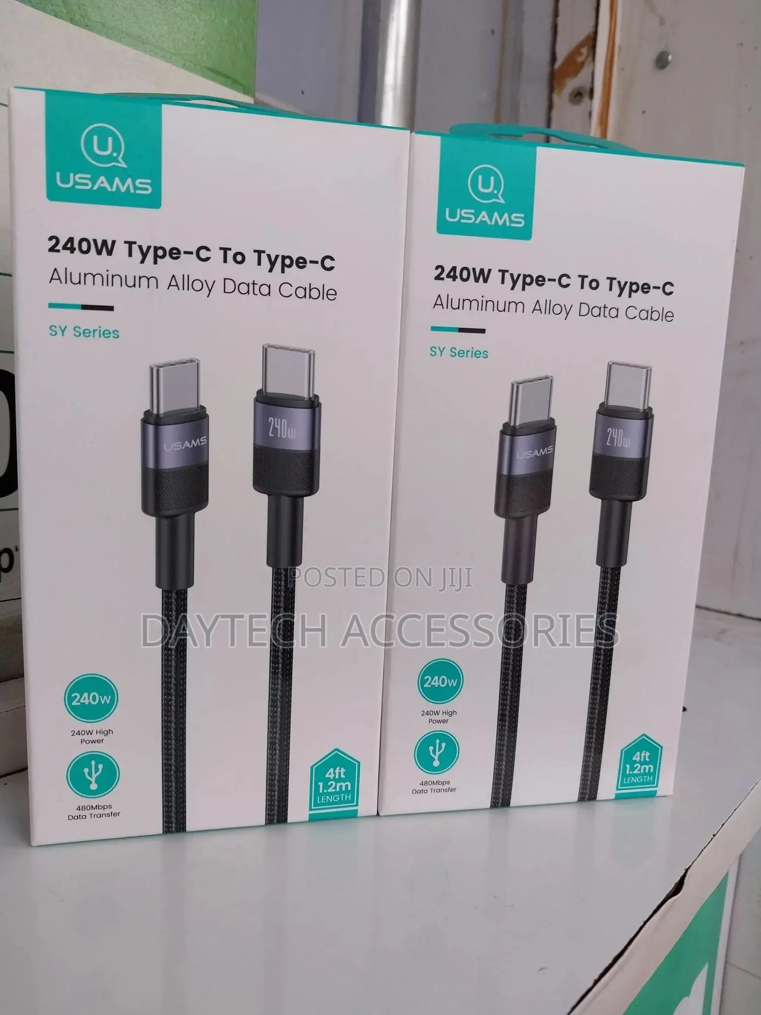Usams Sj727 240w Usb-C / Type-C to Usb-C 1.2m