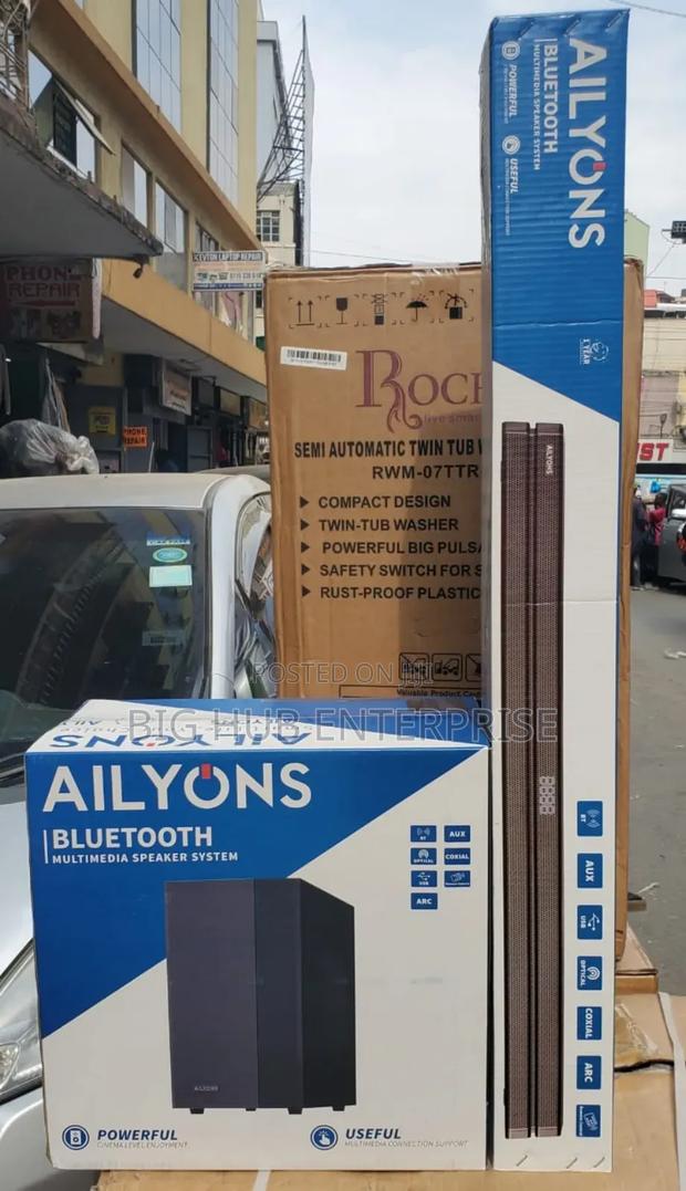 2.1ch Sb801k Ailyons Big Soundbar Multimedia Speaker System - main view