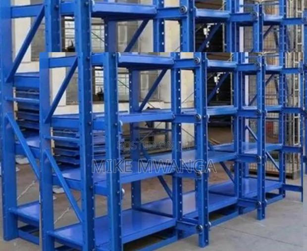 Warehouse 4 Level Racking Shelves 2m X 2x 0.5m - main view