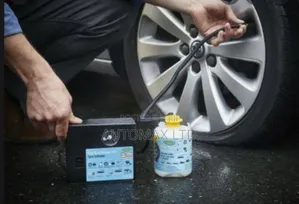 12v Tyre Emergency Air Compressor+Sealant. For Nissan,Mazda,Toyota,Vw