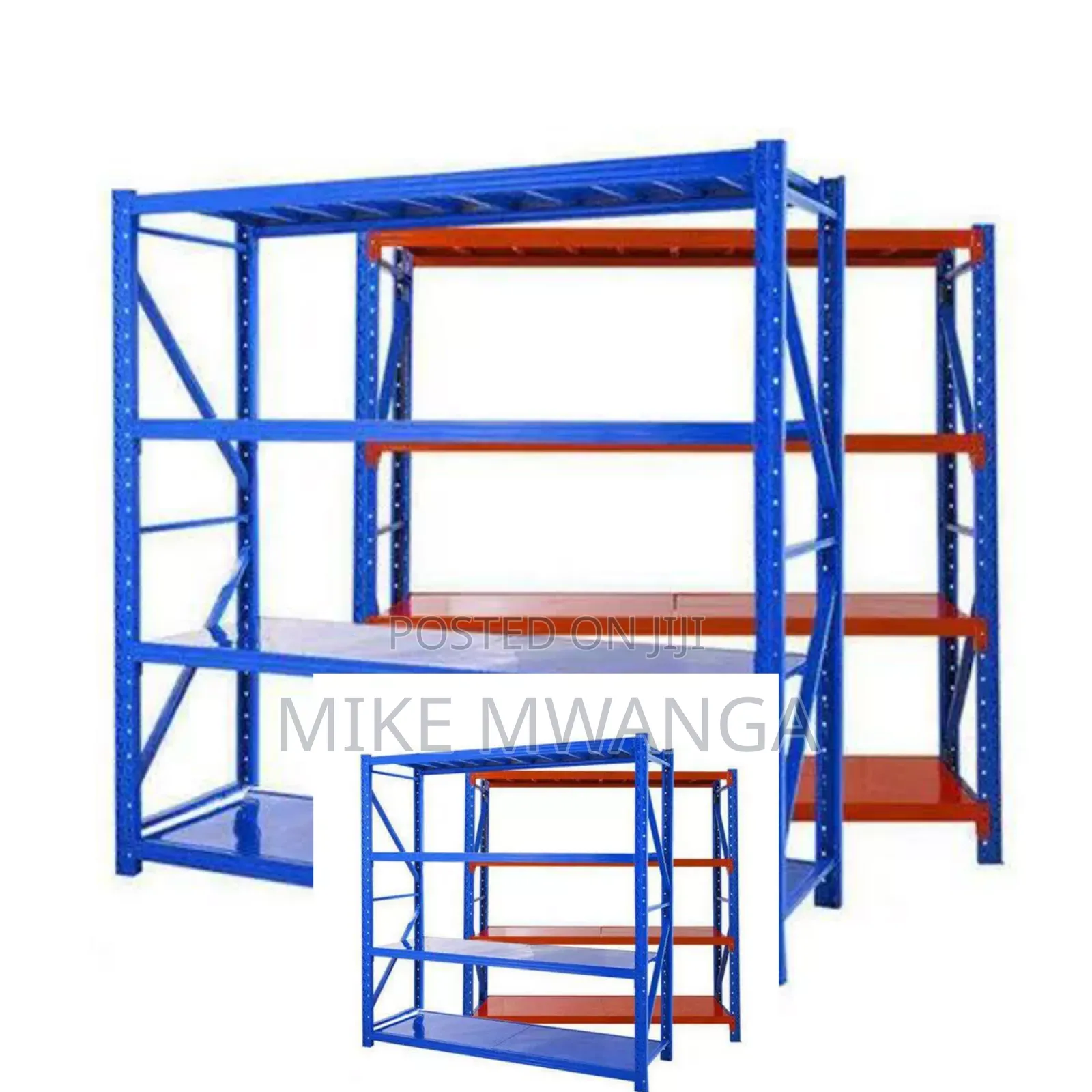 Retail Showroom Racking Shelves 4 Level