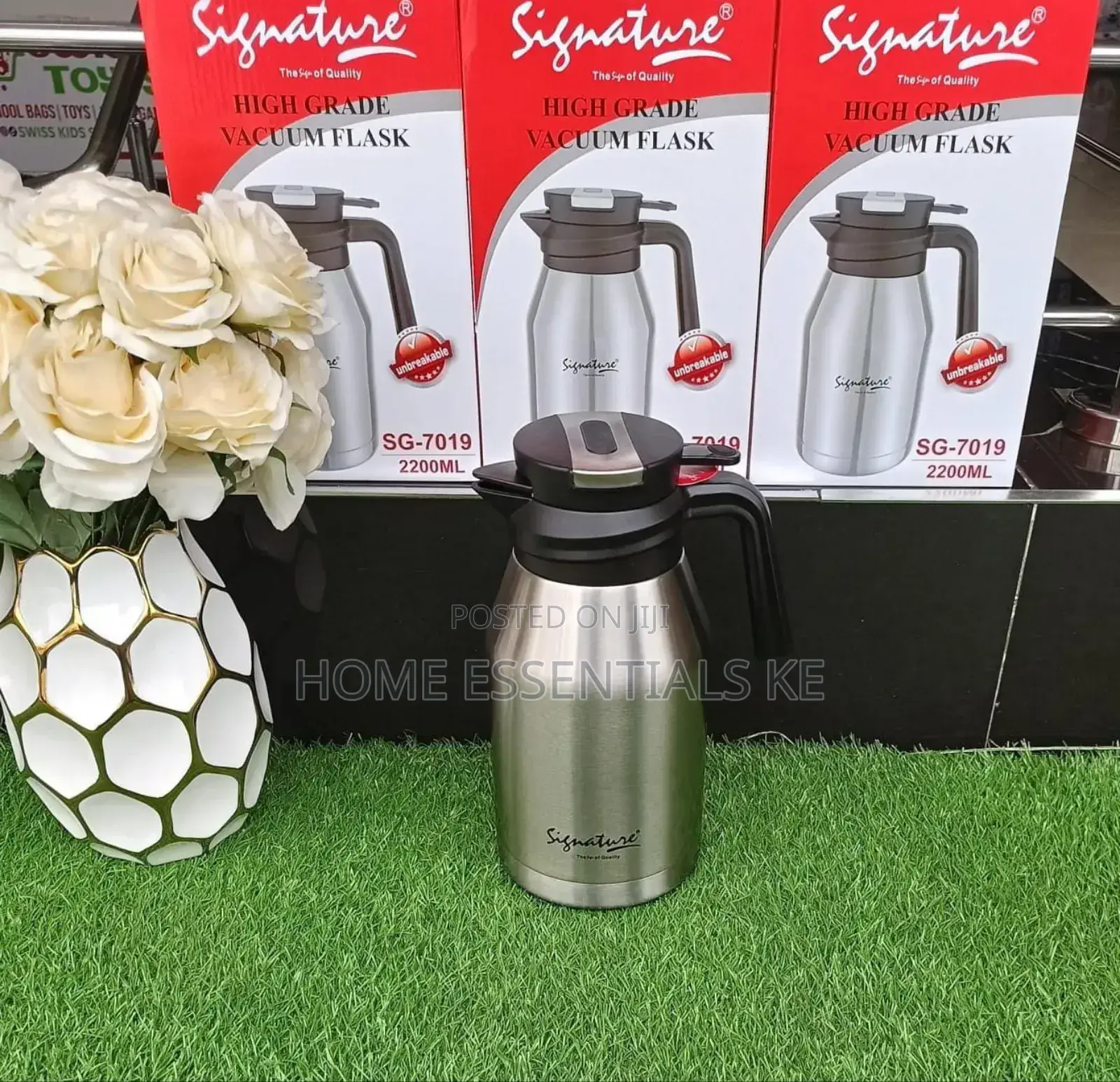 *Stainless Steel Unbreakable Flask*2.2l