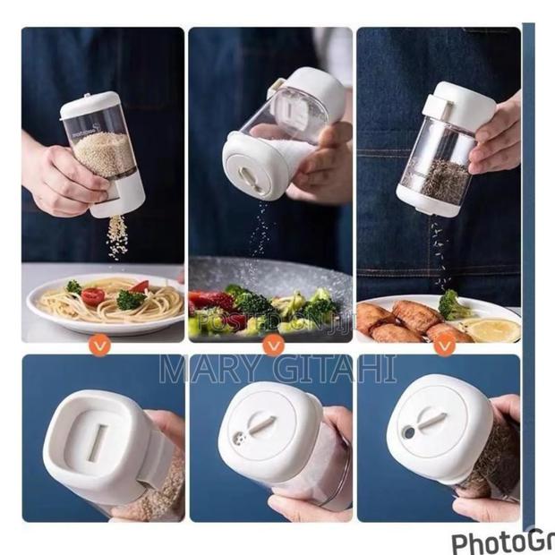 3 Way Seasoning Jar Salt Shaker - main view