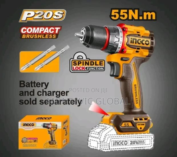 Ingco Compact Cordless Brushless Drill