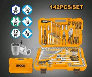 142pcs Ingco Combination Tools Set