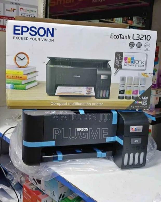 Epson Ecotank L3210 Printer Scanner and Photocopy - main view