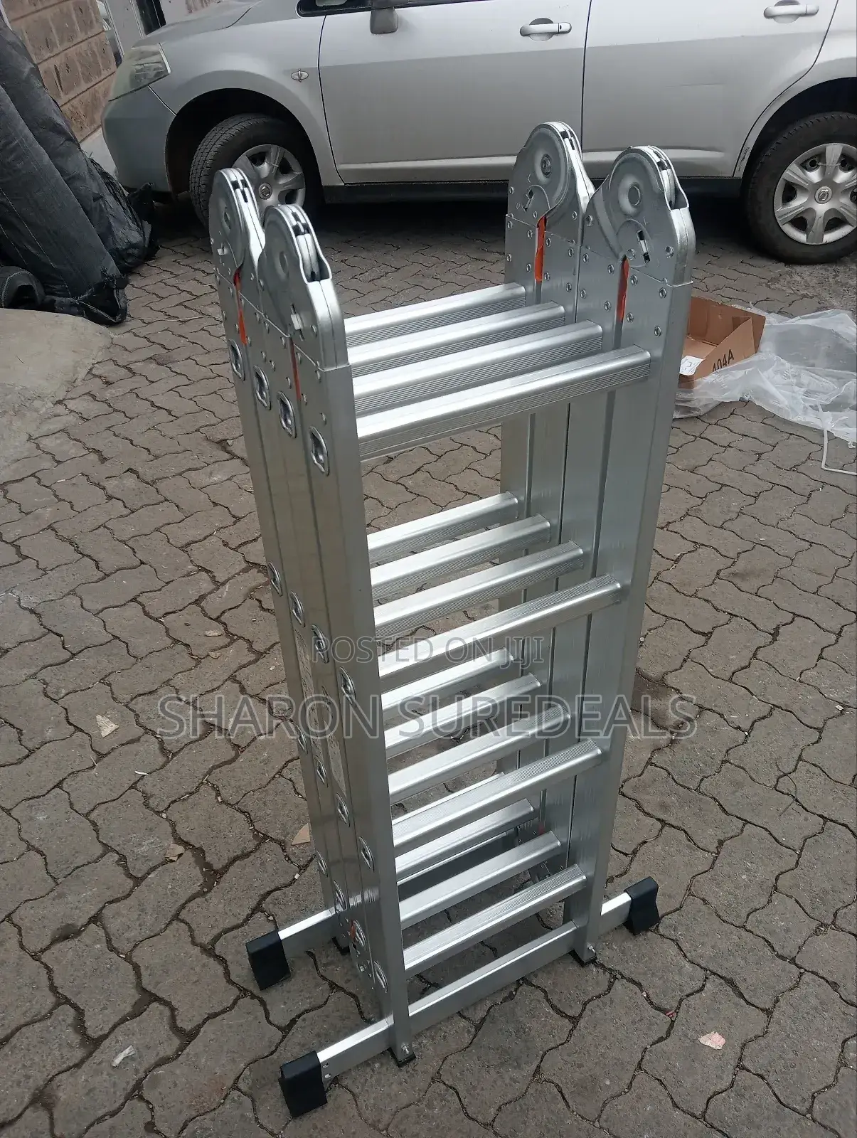 Folding Multipurpose Ladder )Aluminium Ladder