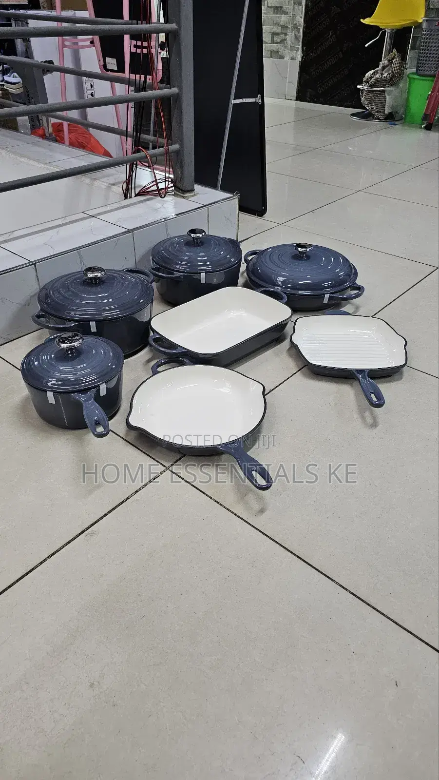 11pcs Enamel Cast Iron Cooking Pots*
All Colours Available