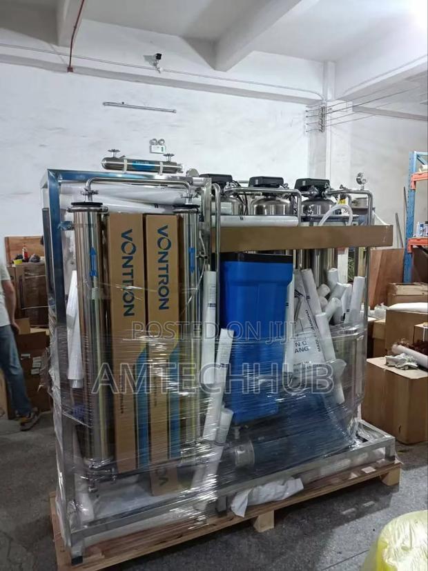 Reverse Osmosis Machine/Borehole Water Purification _500lph - main view