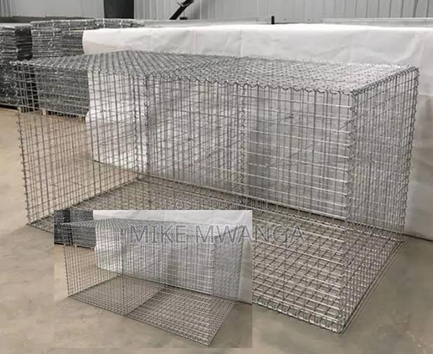 Galvanized Steel Mesh Gabion Boxes
