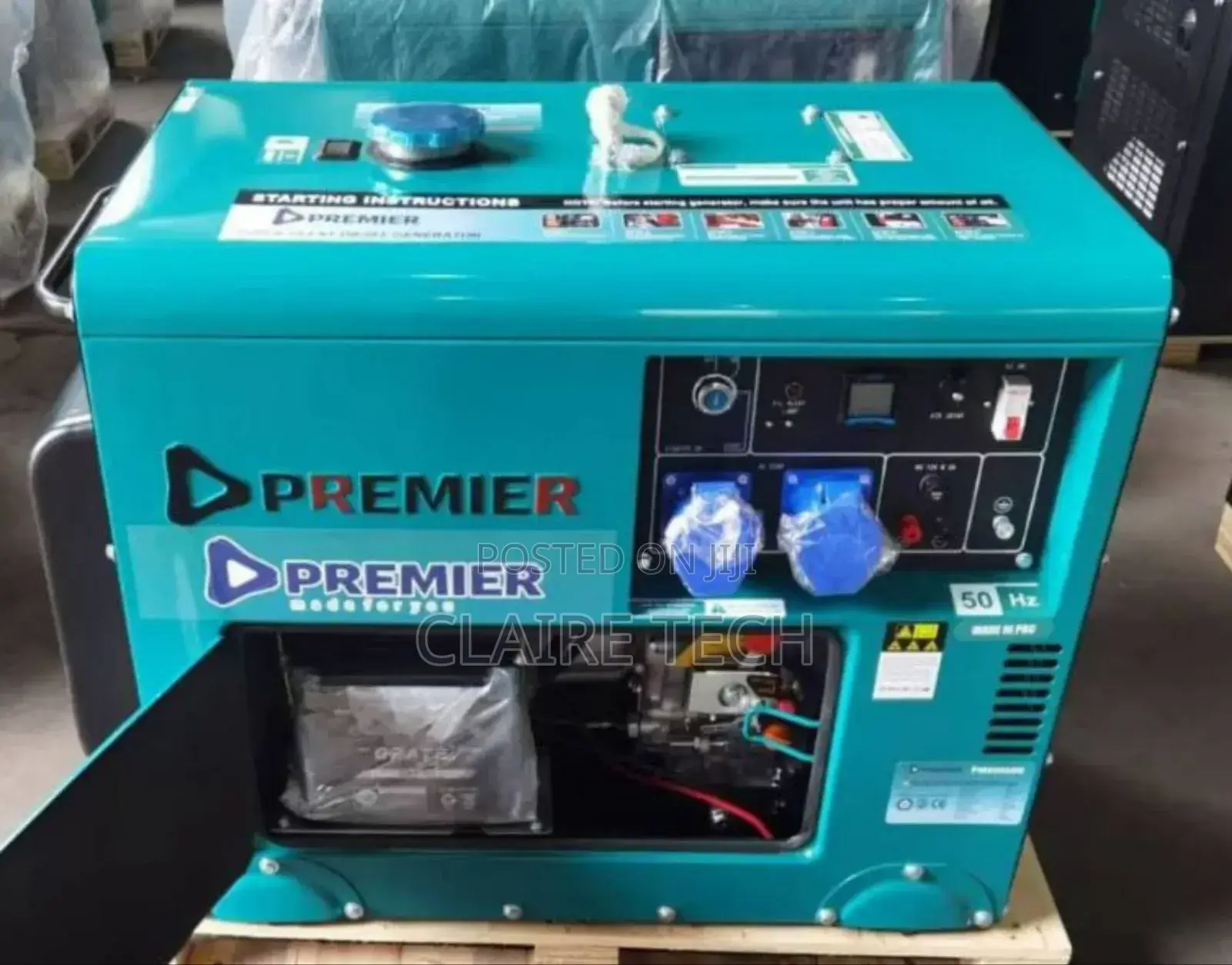 Premier Pm6500se 6.6zkva Silent Diesel Generator