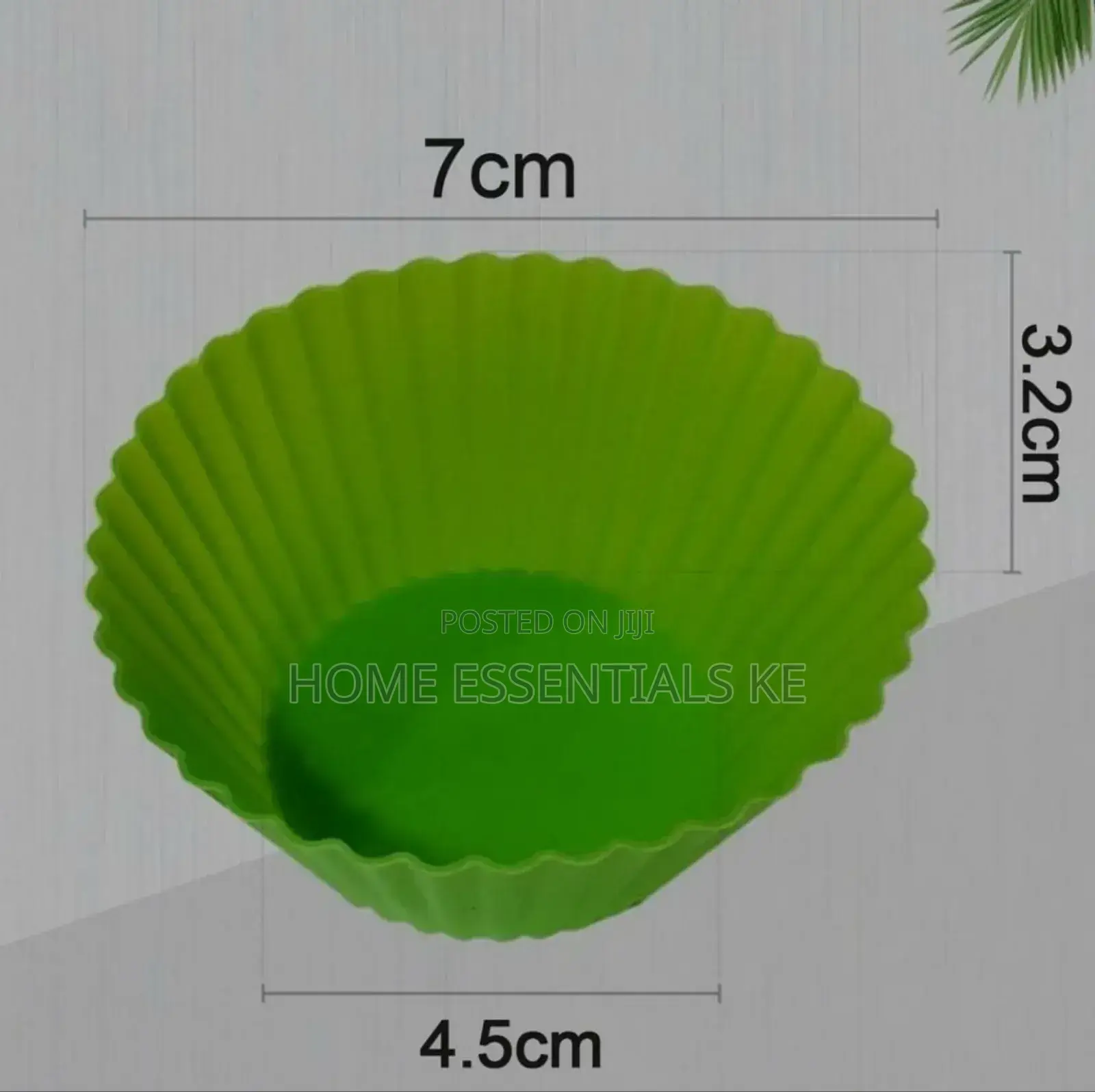 12pcreusable Silicone Cupcake Paper Insert/Muffin Baking Set