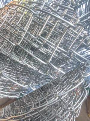 12.5 Gauge, 80x80 Strong Galvanized Chain Link(4 Ft) - main view