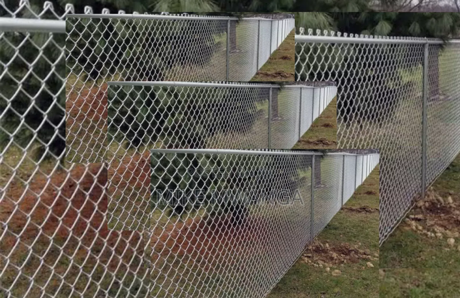 Max Safety, 80x80, 12.5 Gauge Chain Link 5ft