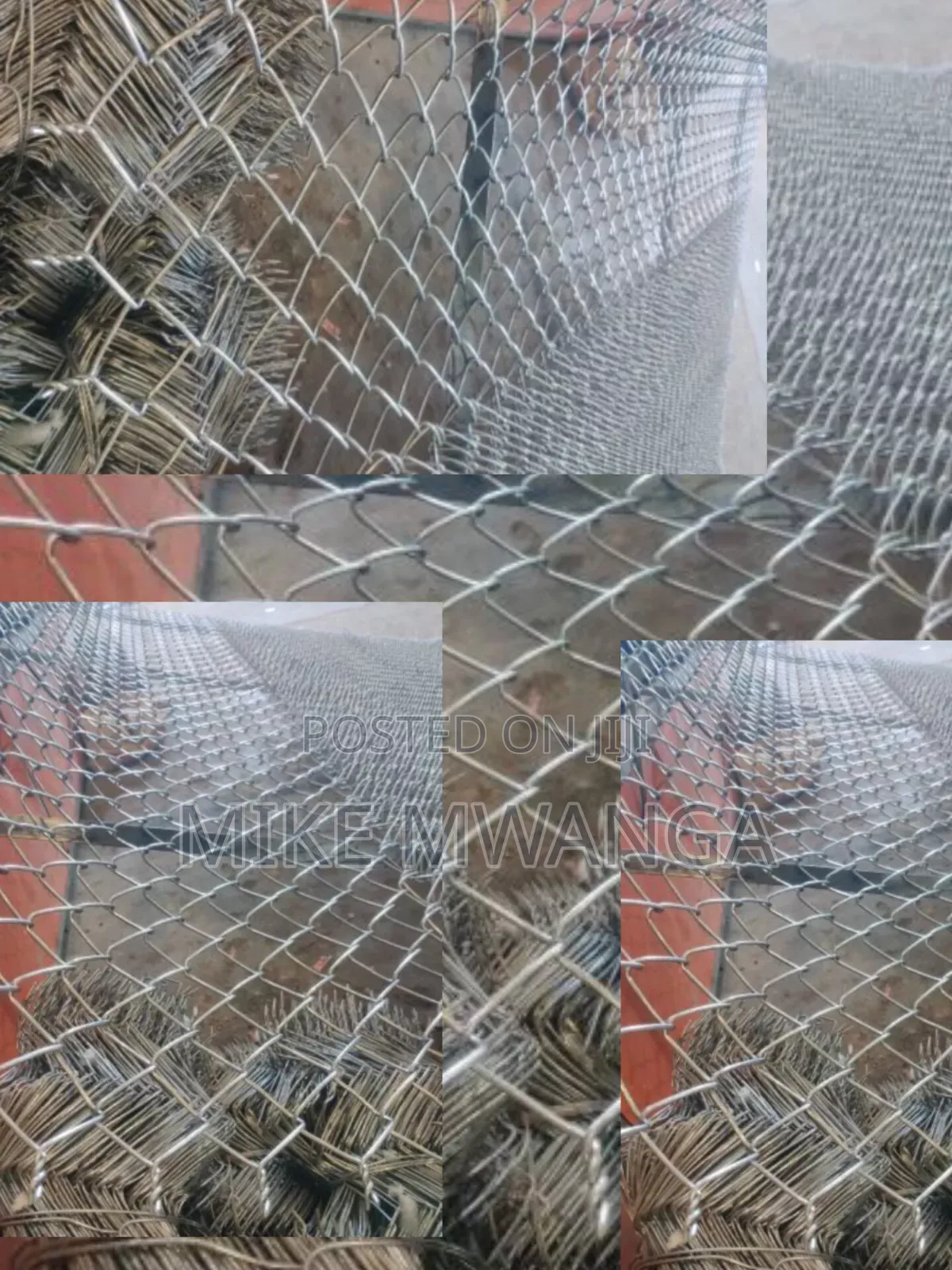 5ft High Chain Link 80x80 Mm, 12.5g Wire