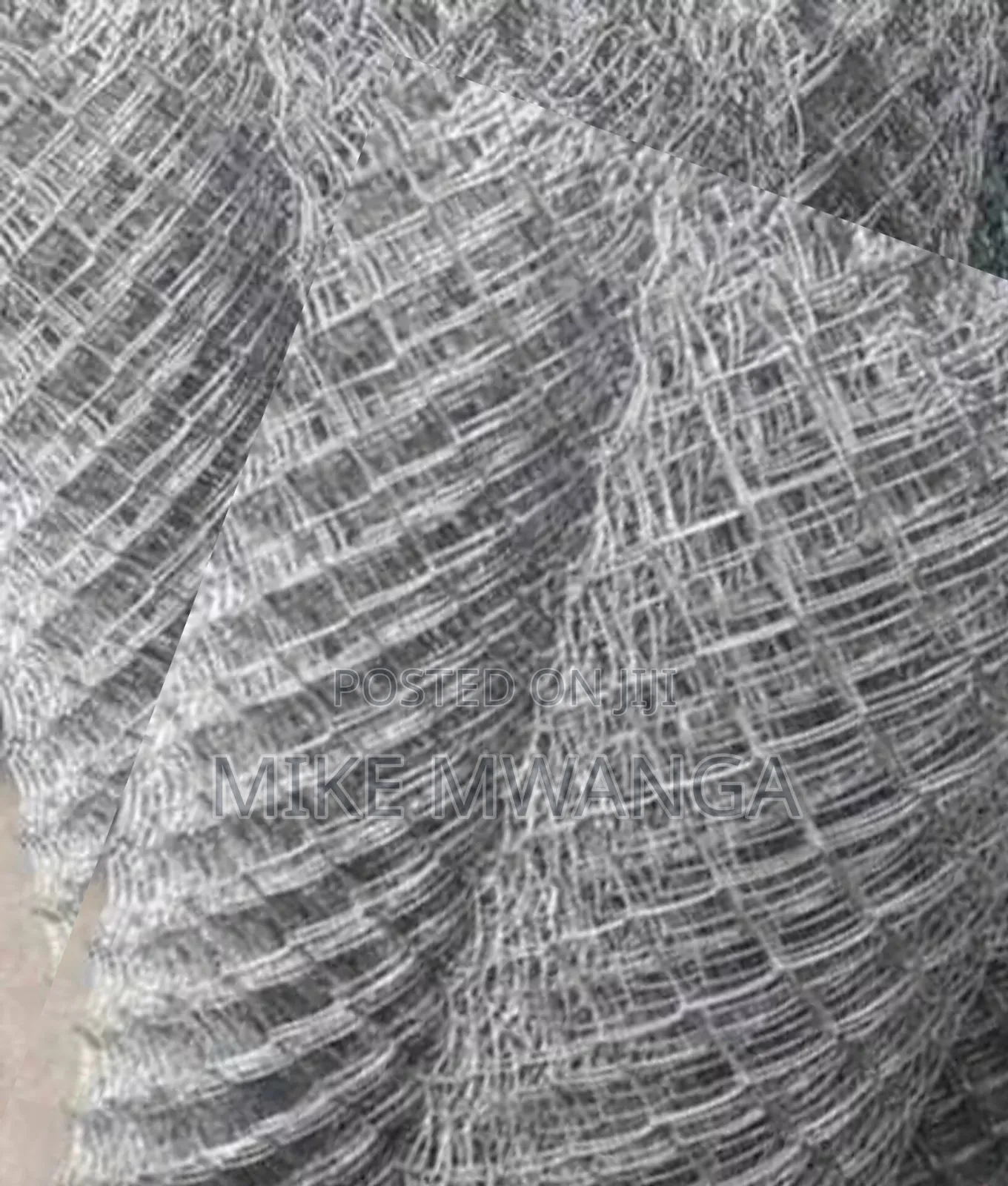 Security Galvanized Fence Chain Link, 12.5g, 80x80mm