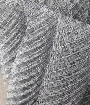 Security Galvanized Fence Chain Link, 12.5g, 80x80mm - main view