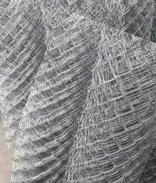 Security Galvanized Fence Chain Link, 12.5g, 80x80mm