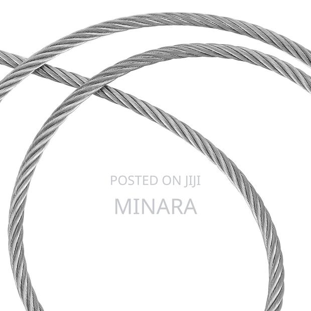 Galvanized Wire Rope, 6mm, 150 Meters Roll - thumbnail 2