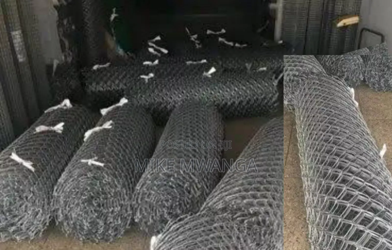 Farm Chain Link 125g, 80x80, 7ft High 