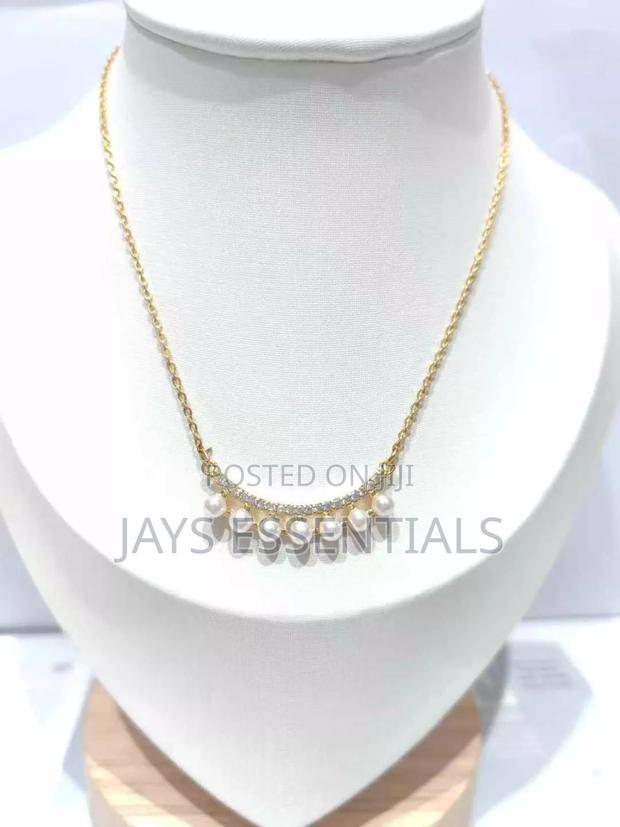 Bedazzled Gold Necklaces - main view