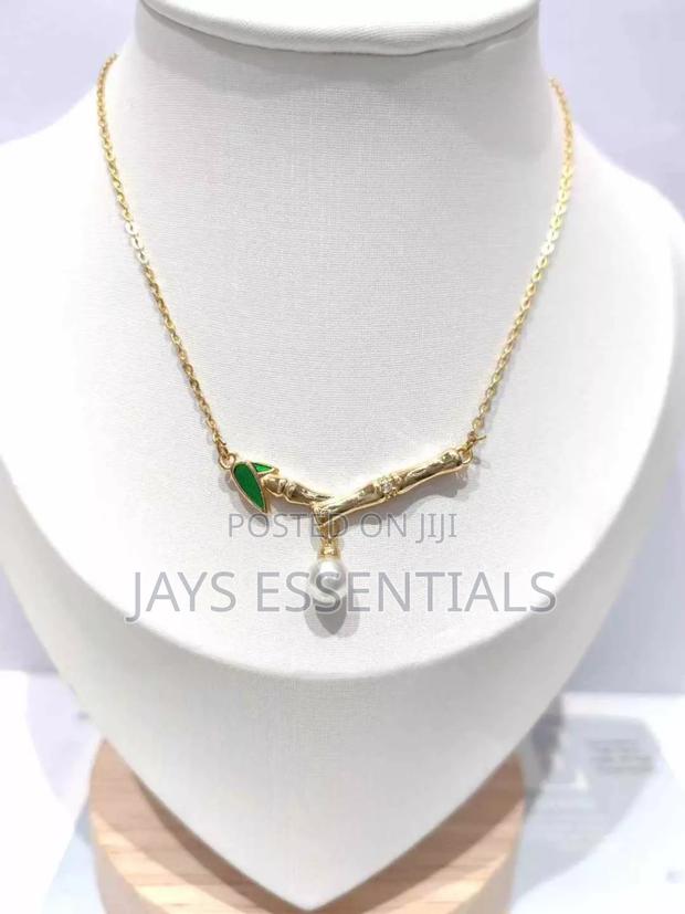 Bedazzled Gold Necklaces - thumbnail 2