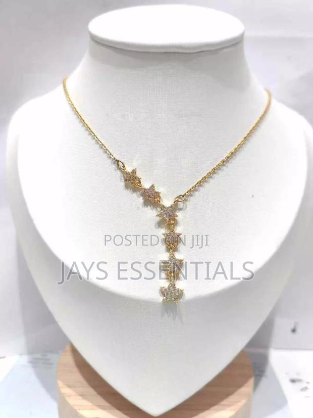 Bedazzled Gold Necklaces - thumbnail 5