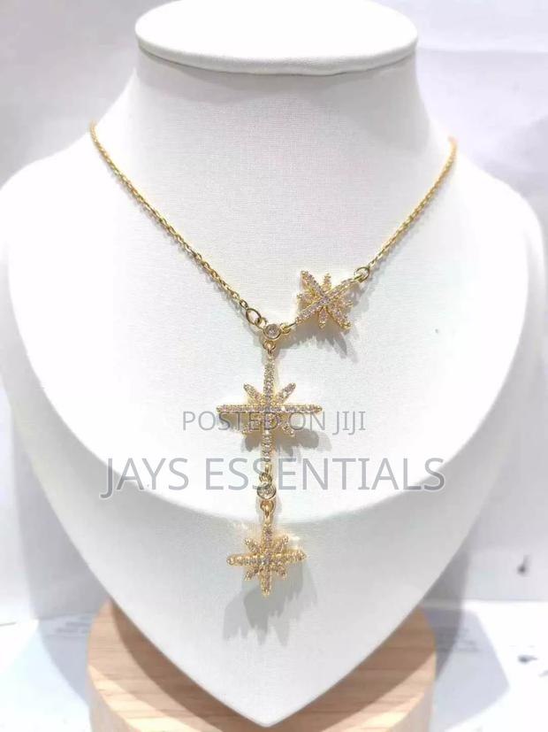 Bedazzled Gold Necklaces - thumbnail 7