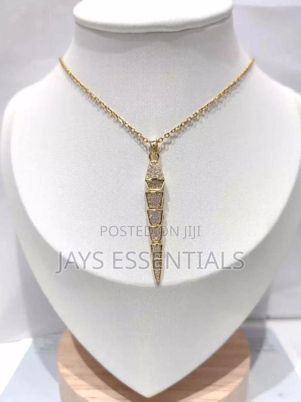 Bedazzled Gold Necklaces - thumbnail 8