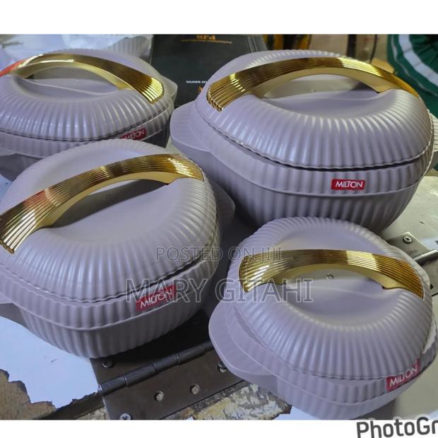 Milton 4 Pcs
 500 ,1000,1500,2500,
Insulated Hotpot