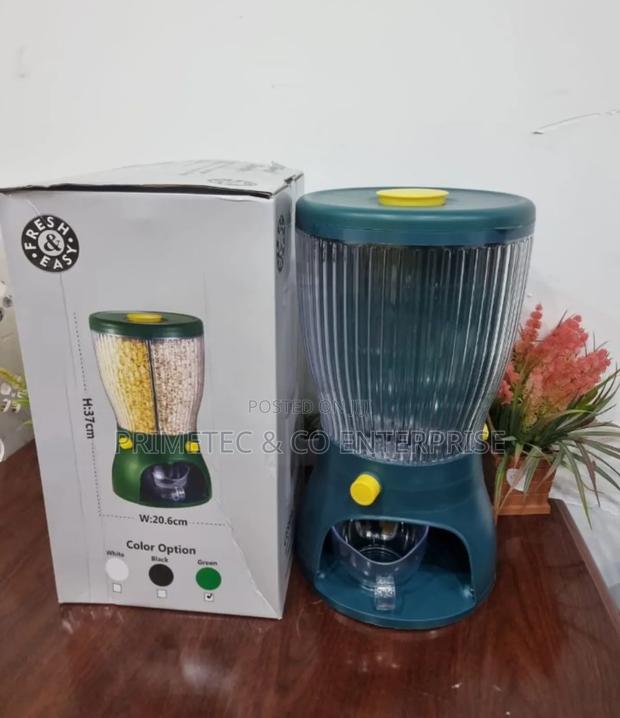 Rotating 3 Partition Cereal Dispenser - thumbnail 3