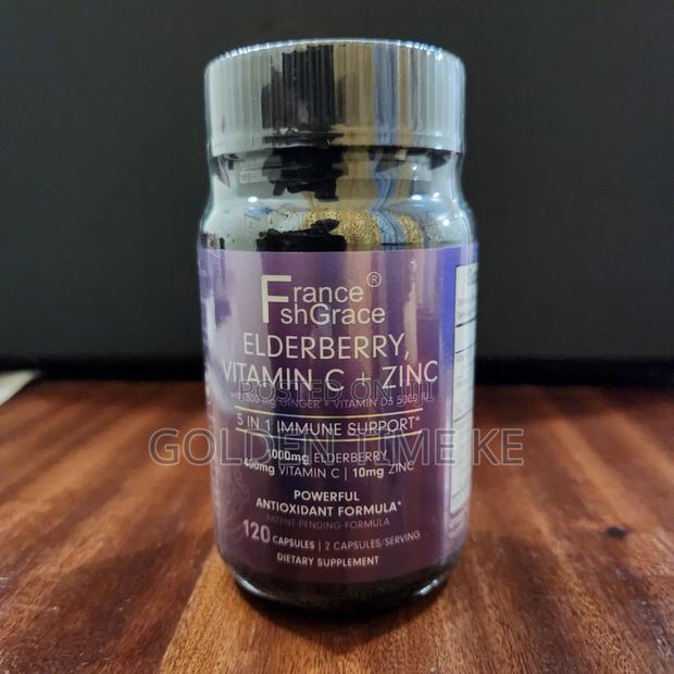 Elderberry + Zinc, Vitamin C, D3 Ginger Immune Support - main view