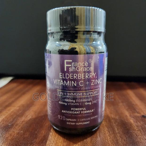 Elderberry + Zinc, Vitamin C, D3 Ginger Immune Support - thumbnail 3