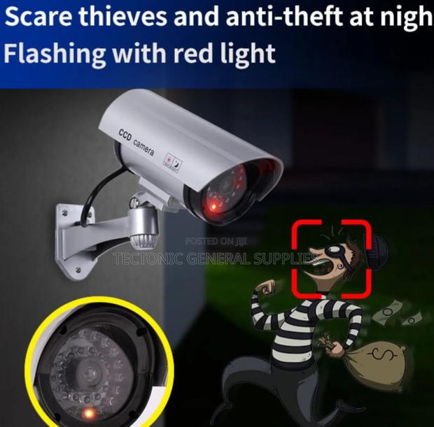 Dummy Wireless Camera Plastic Fake CCTV Camera - main view