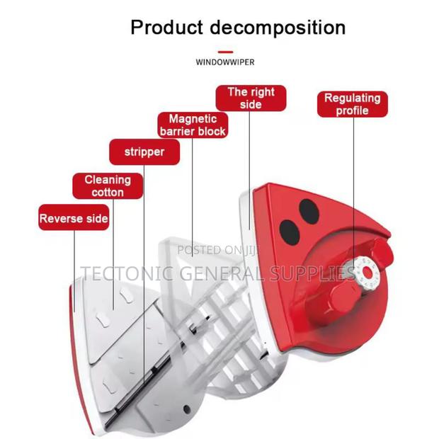 Double-Layer Hollow Strong Magnetic Window Cleaner - thumbnail 4
