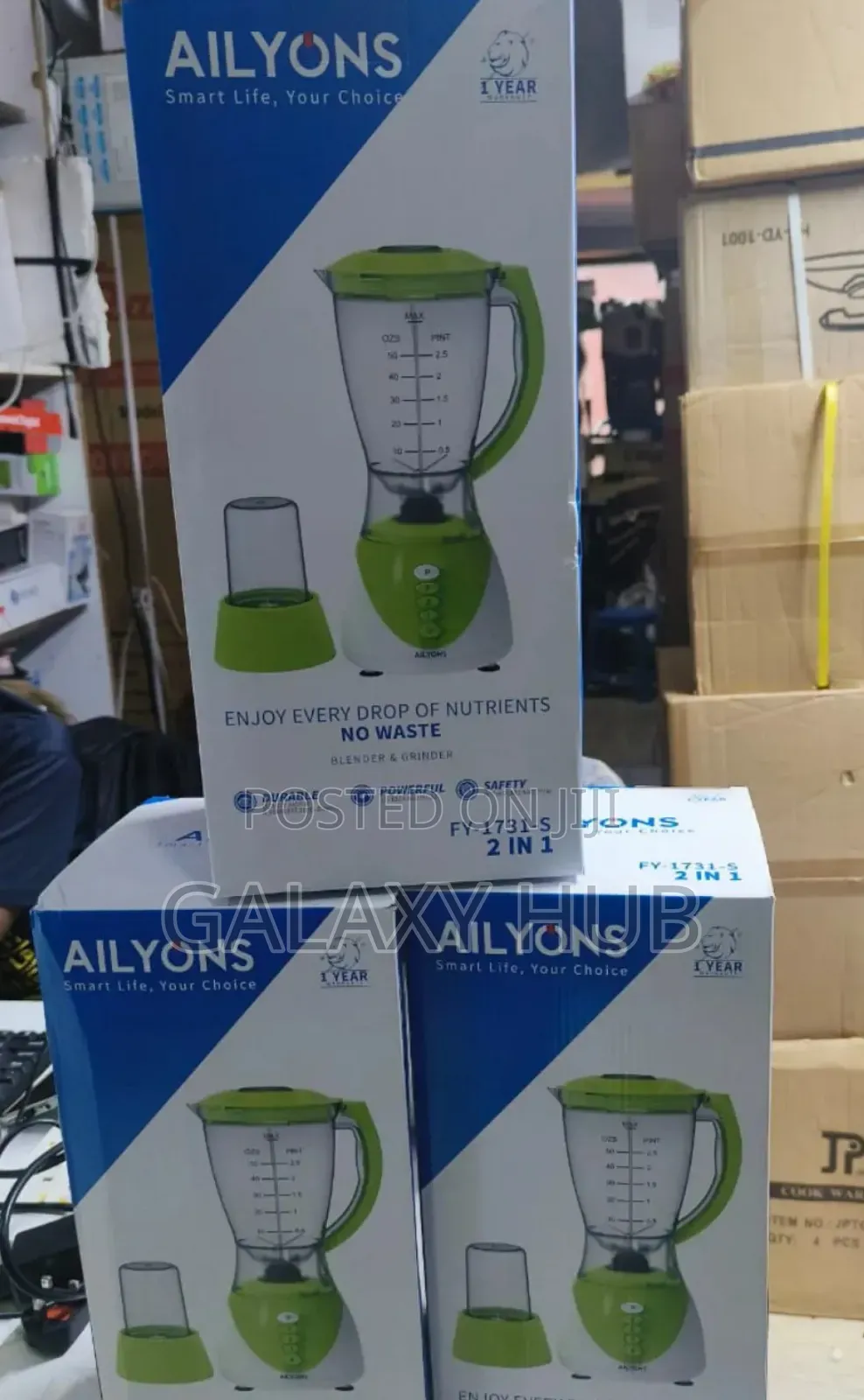 Ailyons 2 in 1 Blender