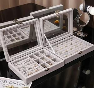 1pc Jewelry Storage Box Home Jewellery Display Box - thumbnail 2