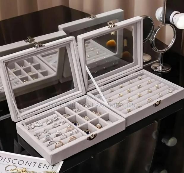 1pc Jewelry Storage Box Home Jewellery Display Box - main view