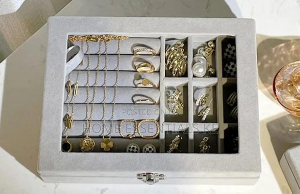 1pc Jewelry Storage Box Home Jewellery Display Box - thumbnail 2