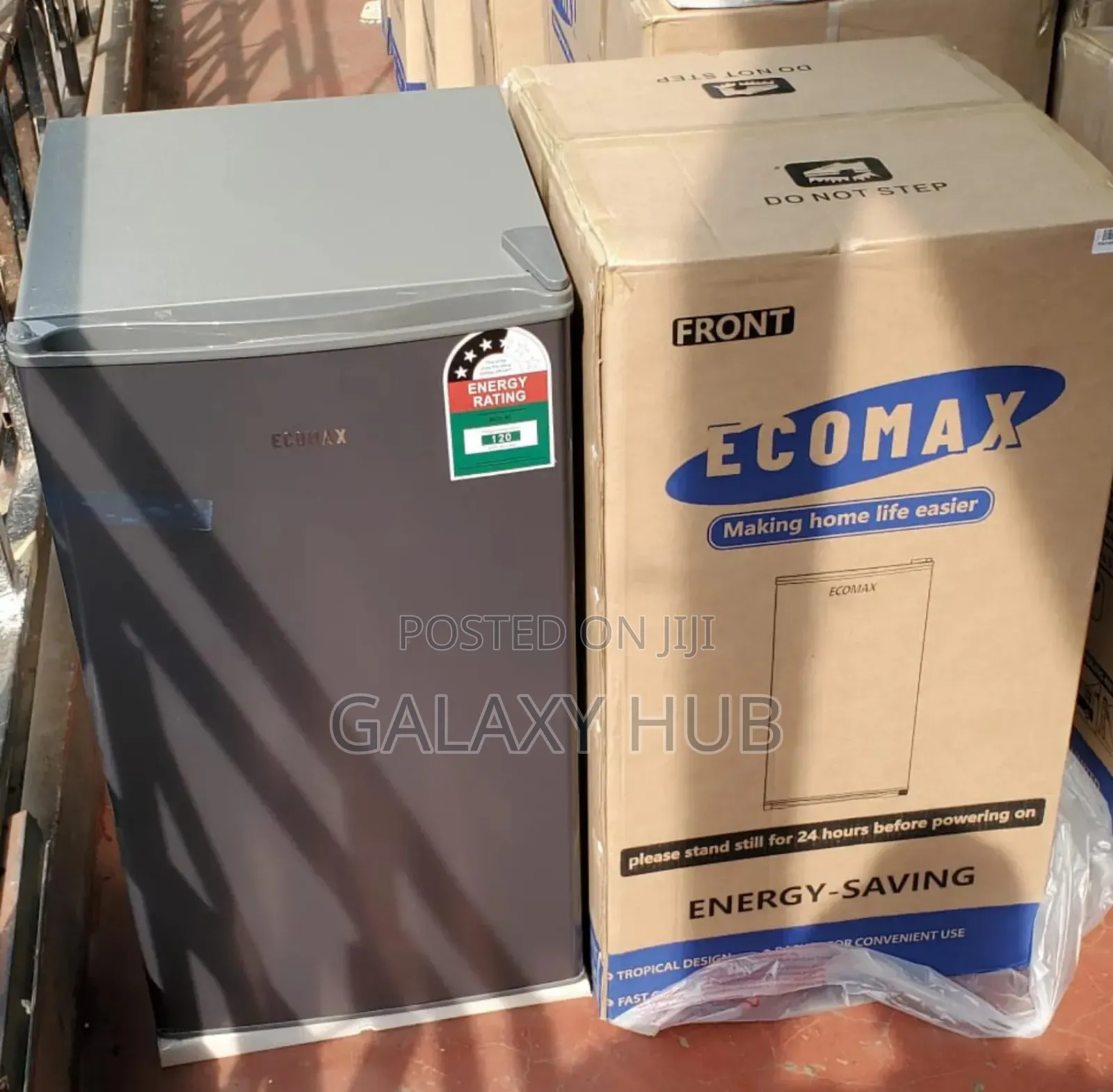 Ecomax 90 Litres Dark Silver Single Door Refrigerator