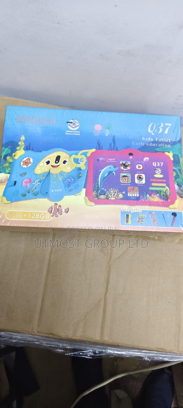 Atouch Q37 Kids Tablet 4gb 128gb Gift for Children