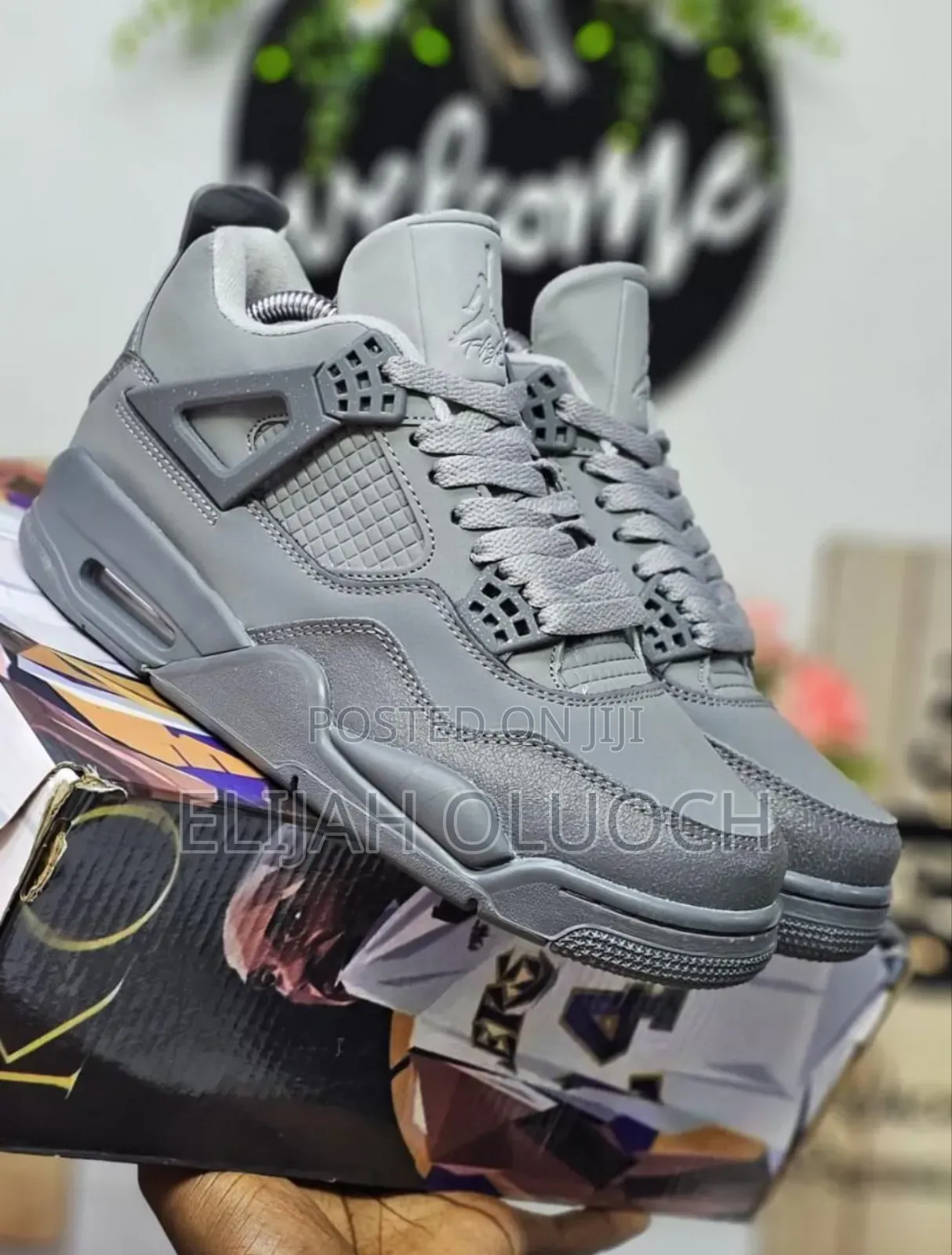 The Air Jordan 4 Retro “Wet Cement” (Premium Quality)