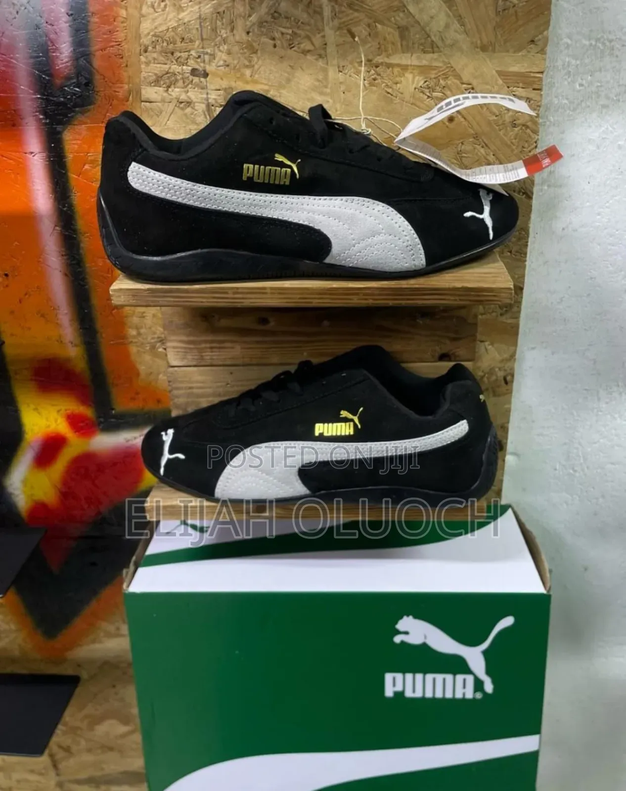 Puma Open Yy Speedcat “ Black Shadow Grey” I
