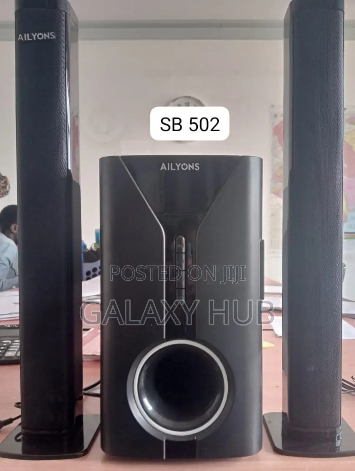 2.1ch Ailyons Sub Woofer System Bt/Usb/Fm Tall Boy